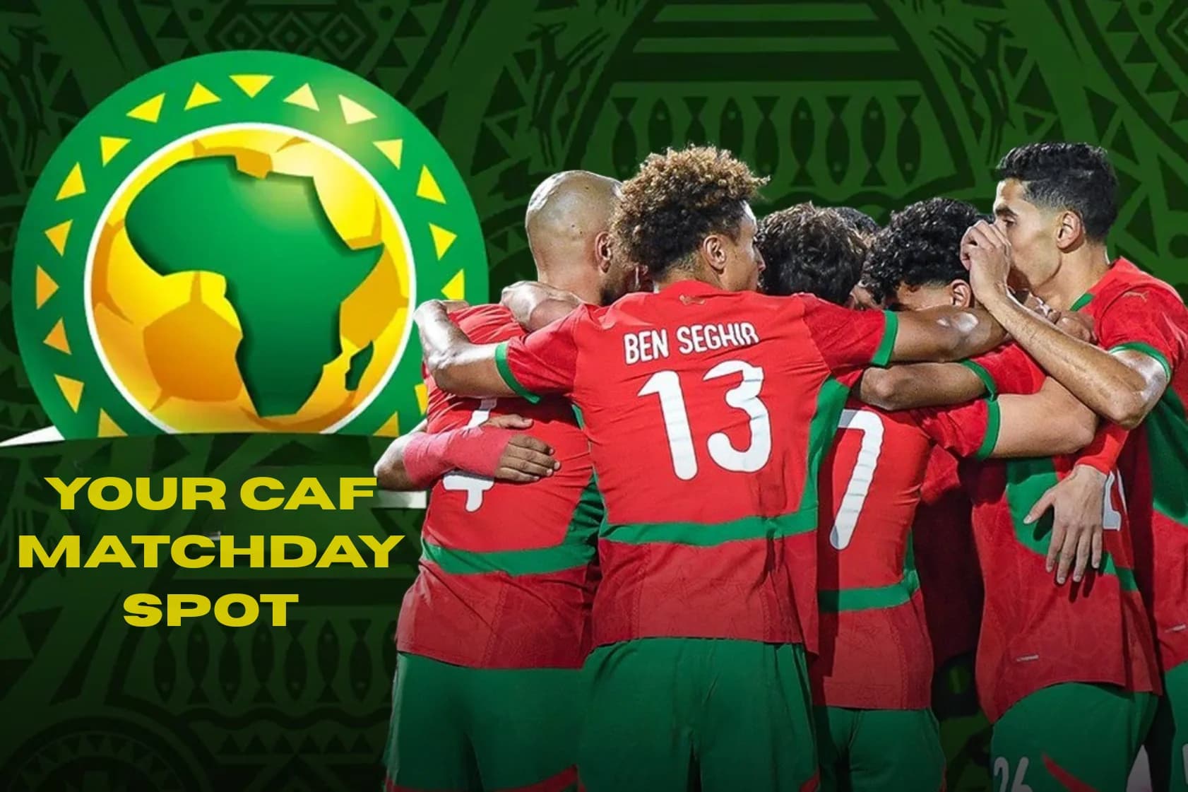 Moroccan National Team Fan Zone - Live Football Screening at Chillin Coffee Casablanca